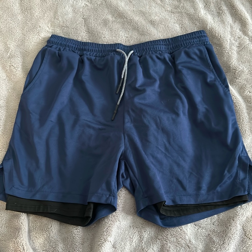Men’s blue shorts